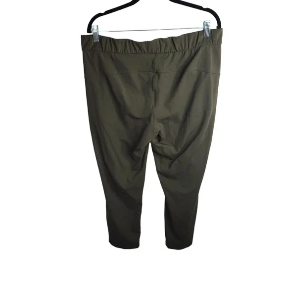 Lululemon On The Fly Pant Luxtreme Dark Olive Womens 12 - Picture 4 of 8